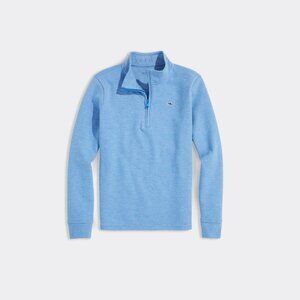Vineyard Vines Blue Saltwater Quarter-Zip - Boys XL (18)